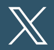 Twitter X white
